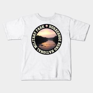 Horseshoe Bend National Military Park circle Kids T-Shirt